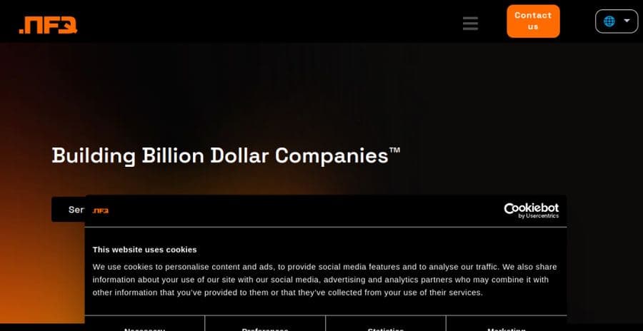 NFQ Technologies website