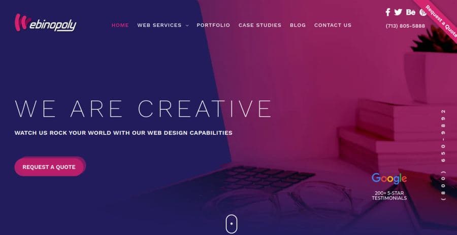 Webinopoly website