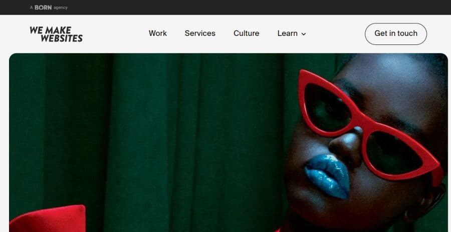 We Make Websites website