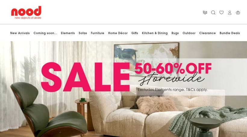 NOOD storefront, a client of Zyber