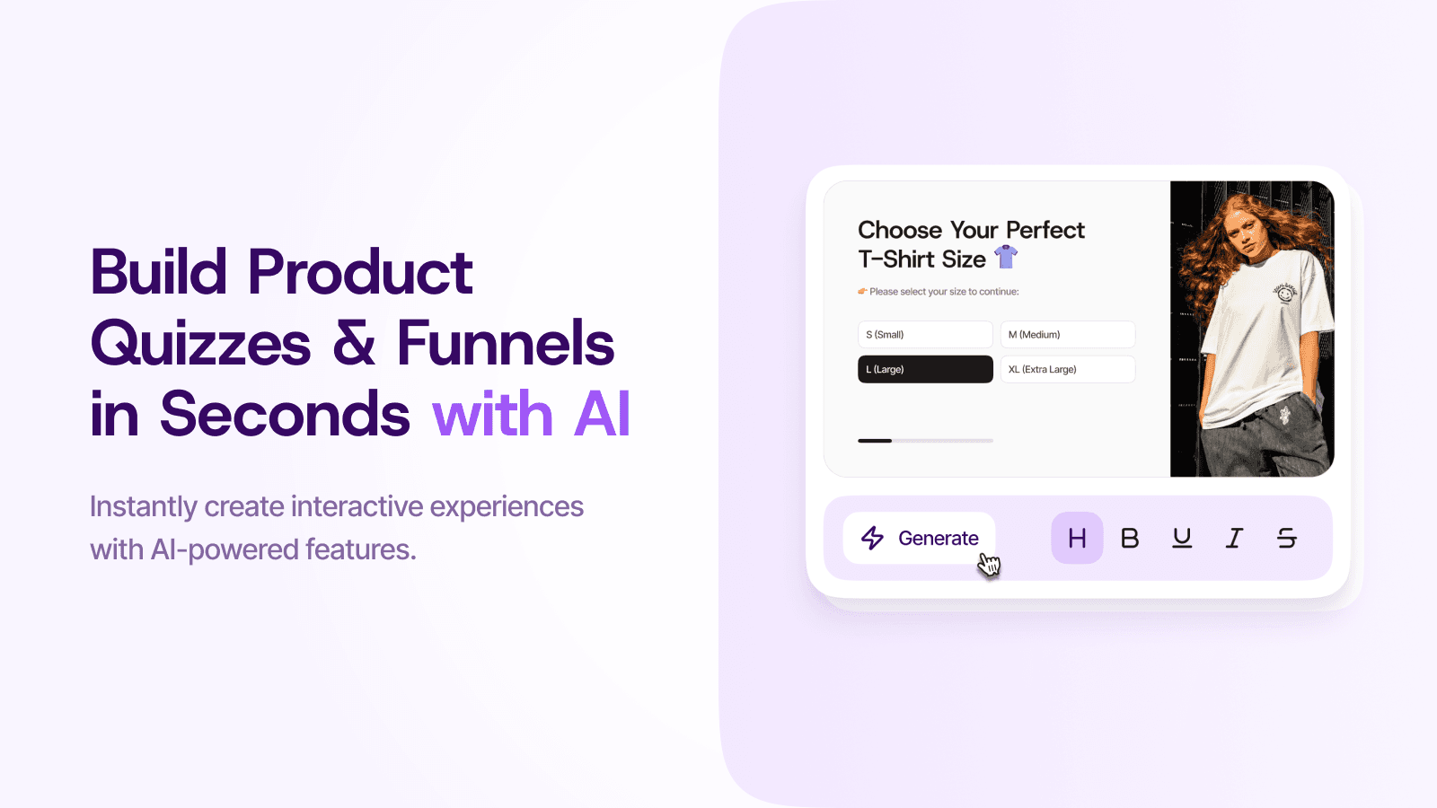 Quizell shown on its Shopify App Store listing.