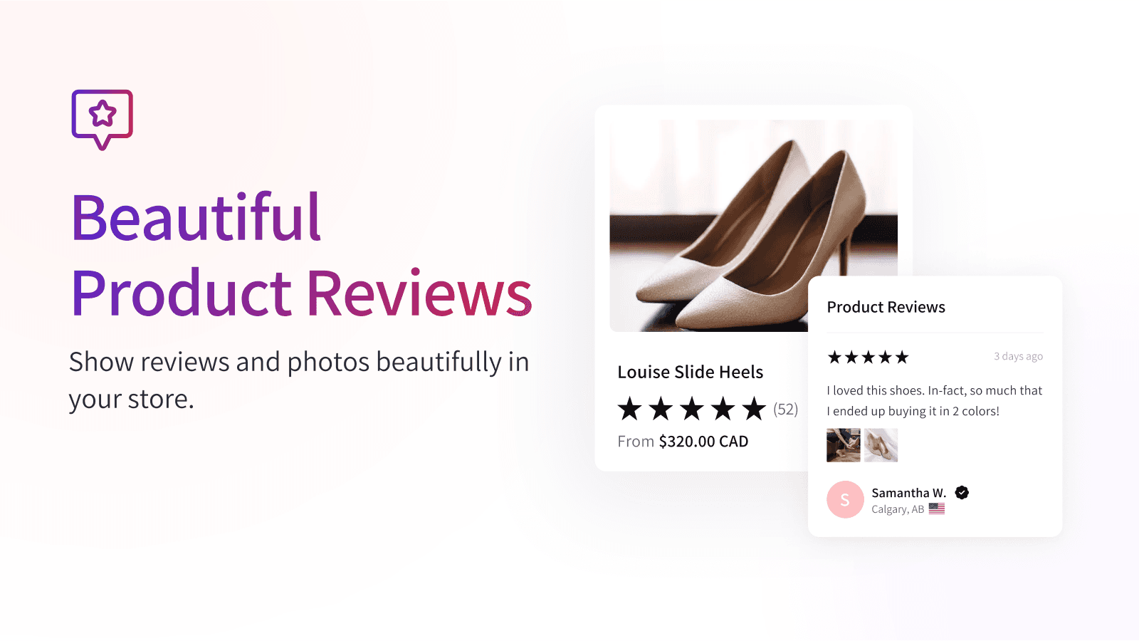 Fera shown on its Shopify App Store listing.