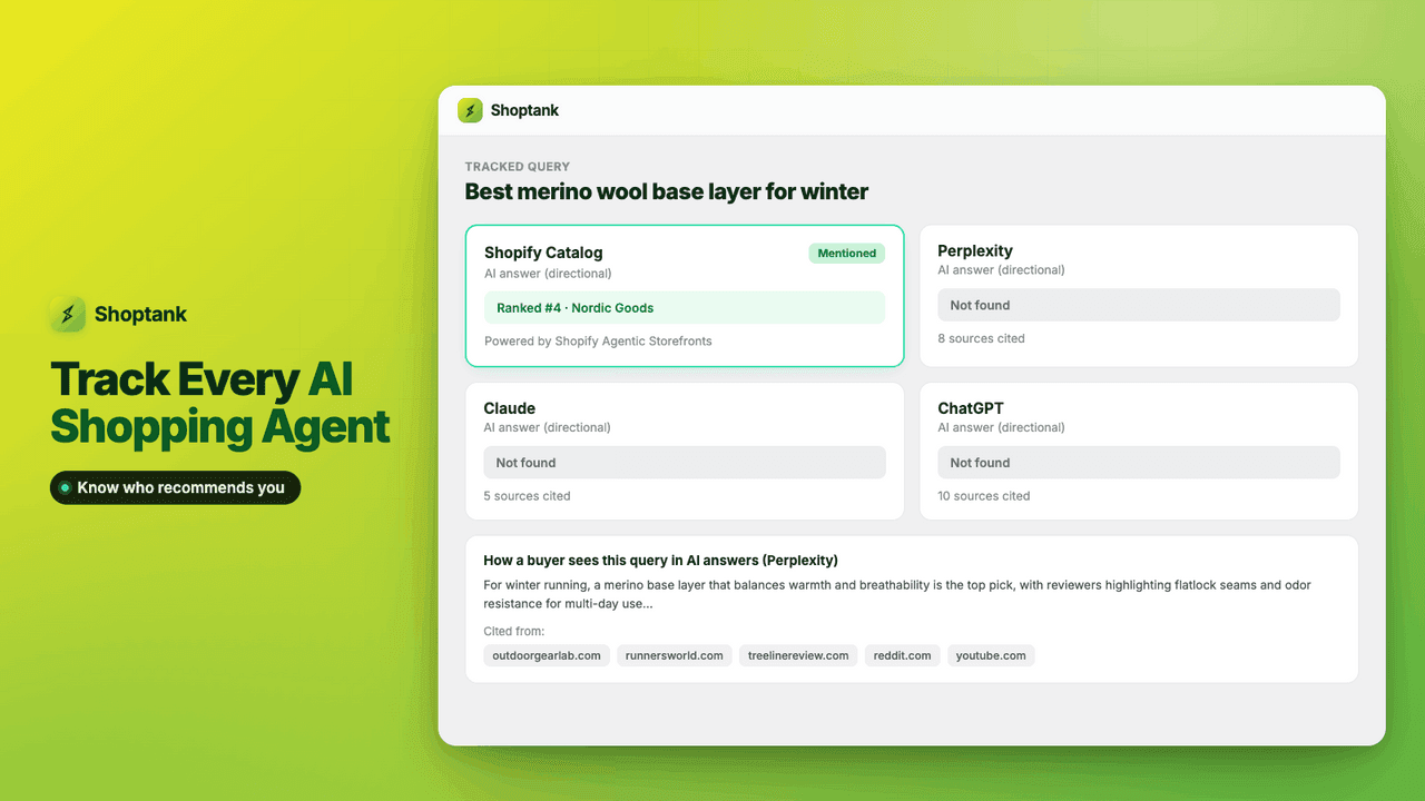 Libautech Shoptank helping content rank in AI search and assistants.