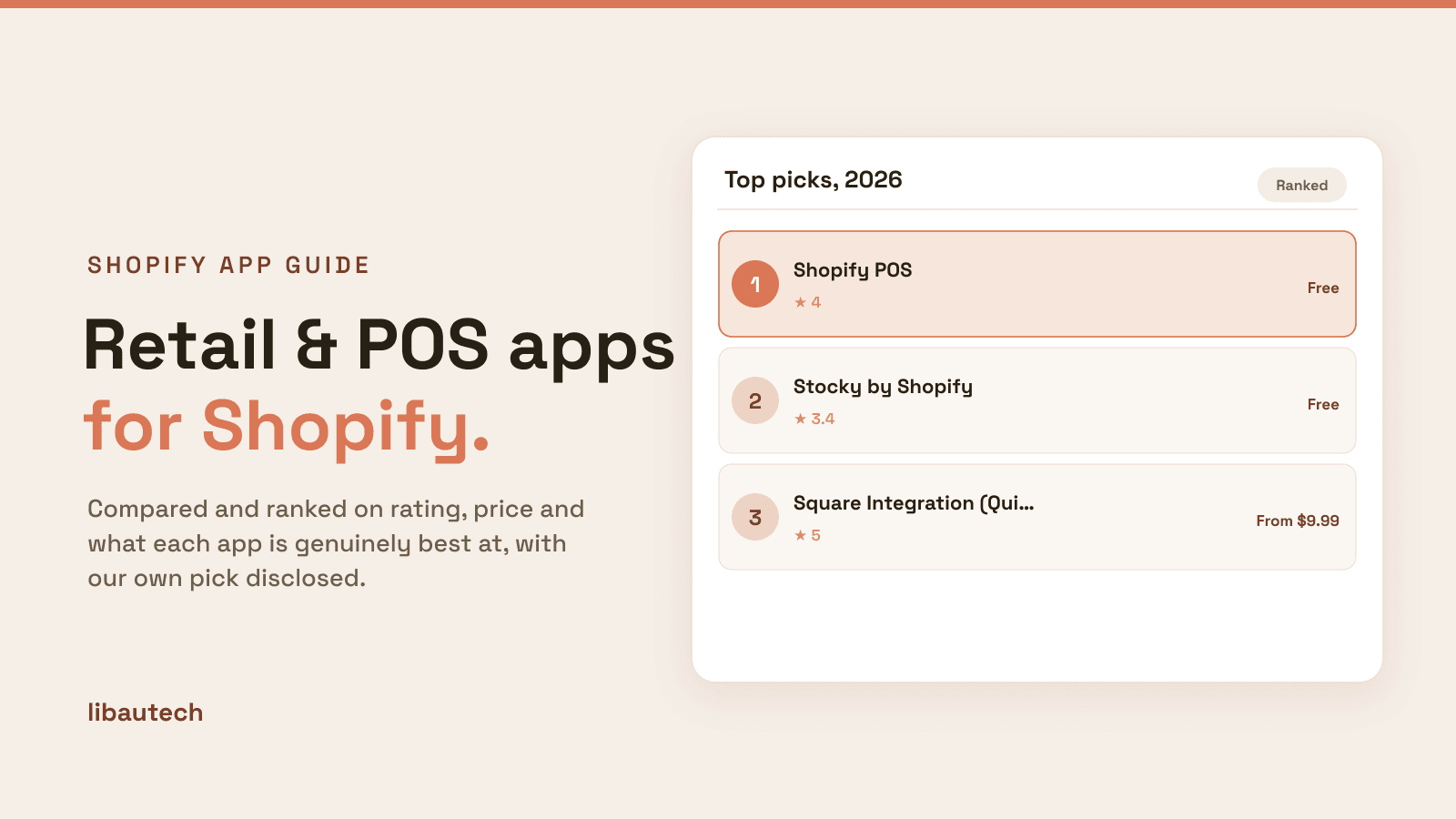 Ranked top Best Shopify Retail Apps for 2026.