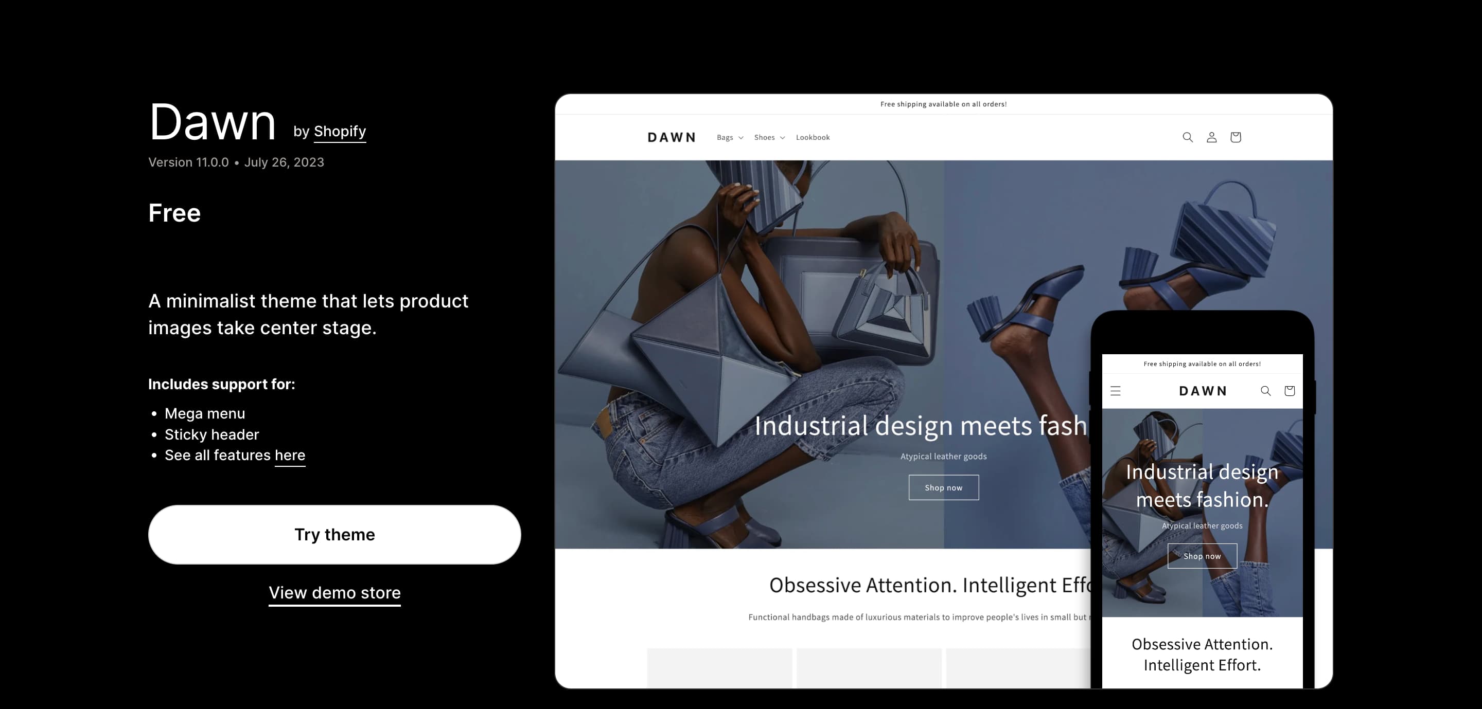 Dawn theme shopify themes ecommerce libautech Elevate Your Online Store in 2023 The Best Free Shopify Themes