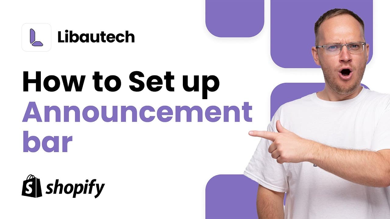 How To Add Announcement Bar to Shopify Store