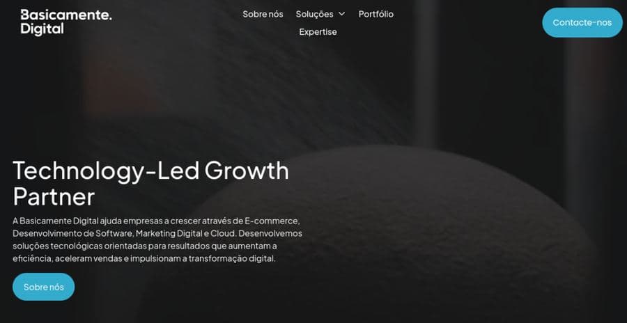 Basicamente Digital website