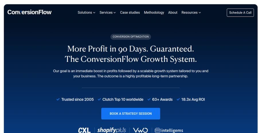ConversionFlow website