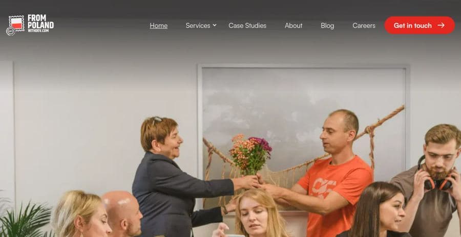 From Poland With Dev website