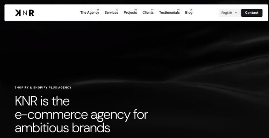 KNR Agency website