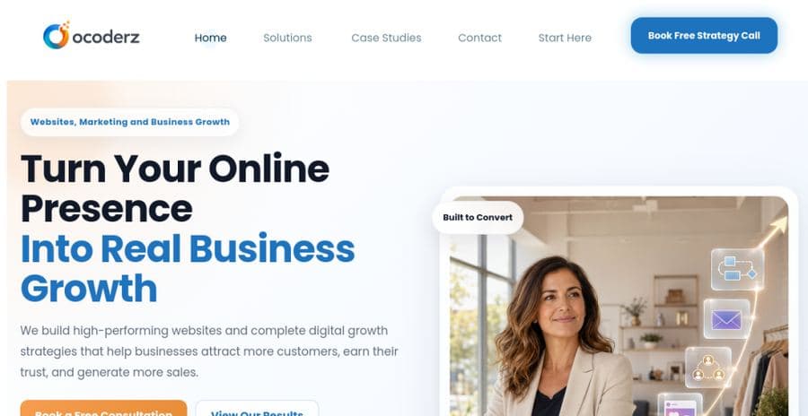 OCoderz website