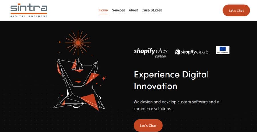 Sintra Digital Business website