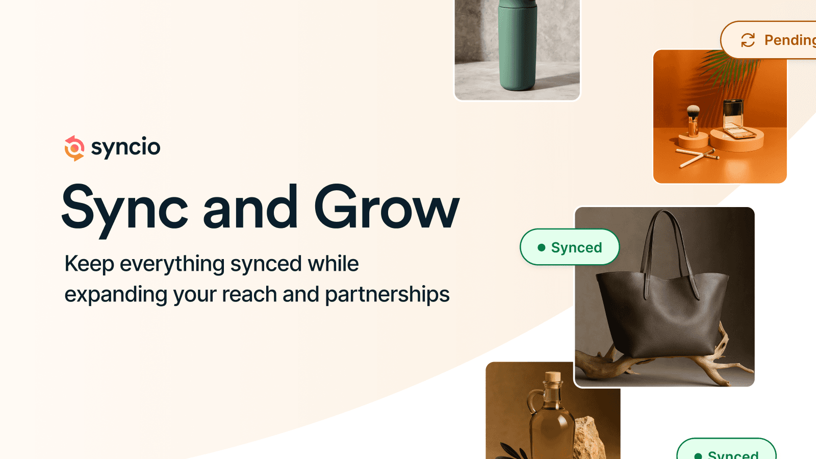 Syncio shown on its Shopify App Store listing.