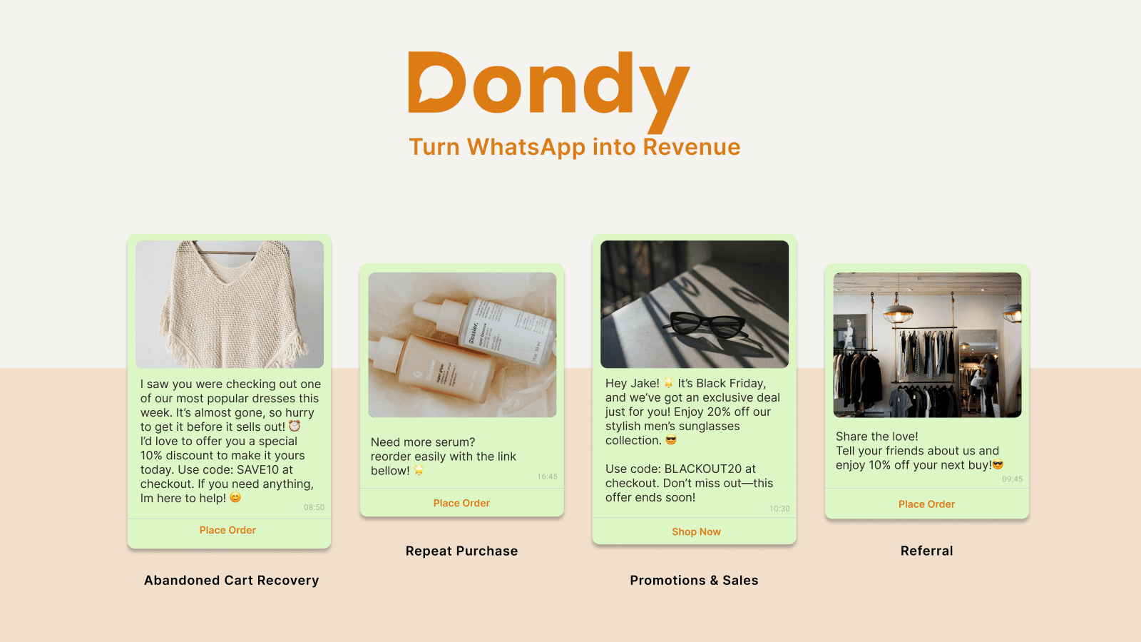 Dondy shown on its Shopify App Store listing.