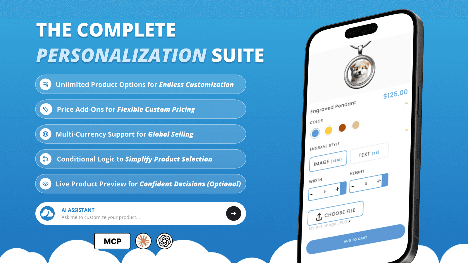 LPO Live Product Options shown on its Shopify App Store listing.