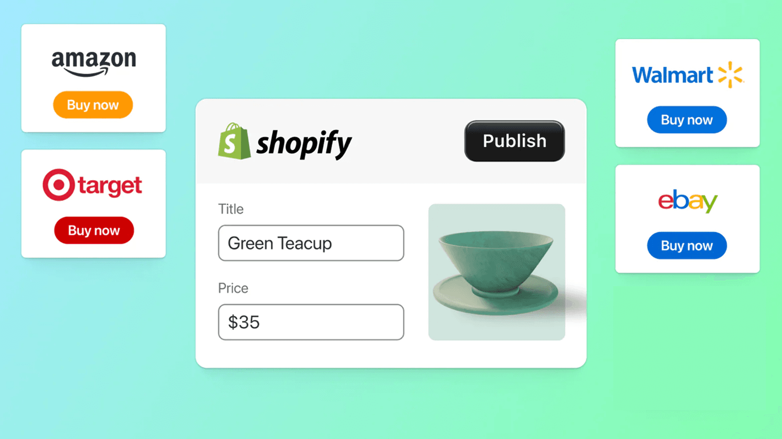 Shopify Marketplace Connect shown on its Shopify App Store listing.